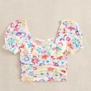Floral Print Top